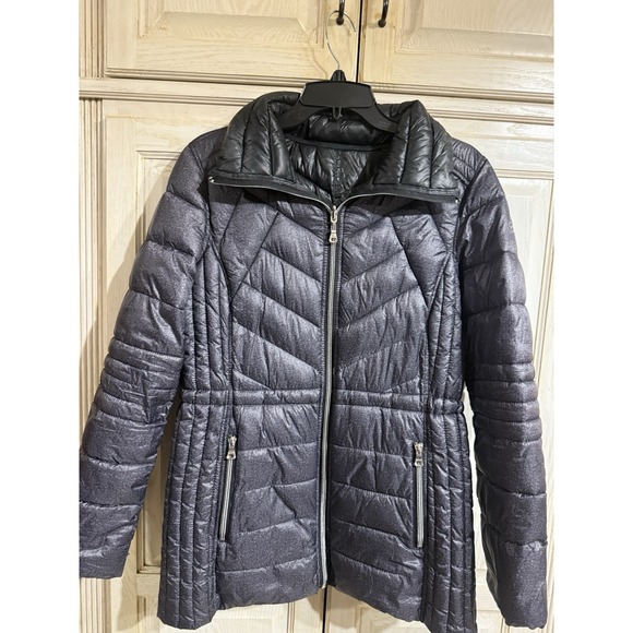 Guess Jackets & Blazers - GUESS Mica Metallic Puffer Jacket Women's Medium No Hood